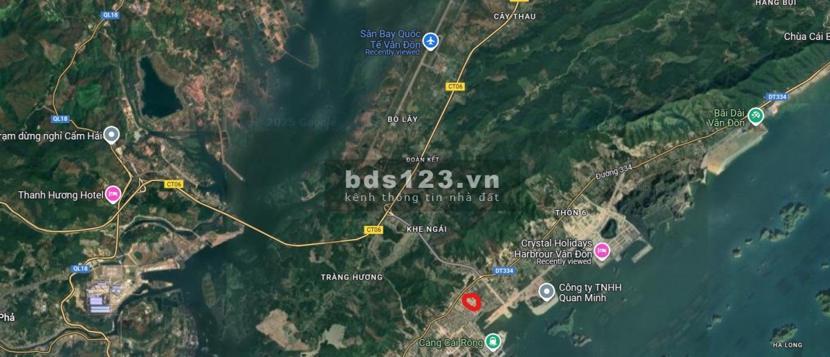 LÔ GÓC 3 mặt tiền siêu đẹp, KĐT Vương Long - Vân Đồn - Quảng Ninh
