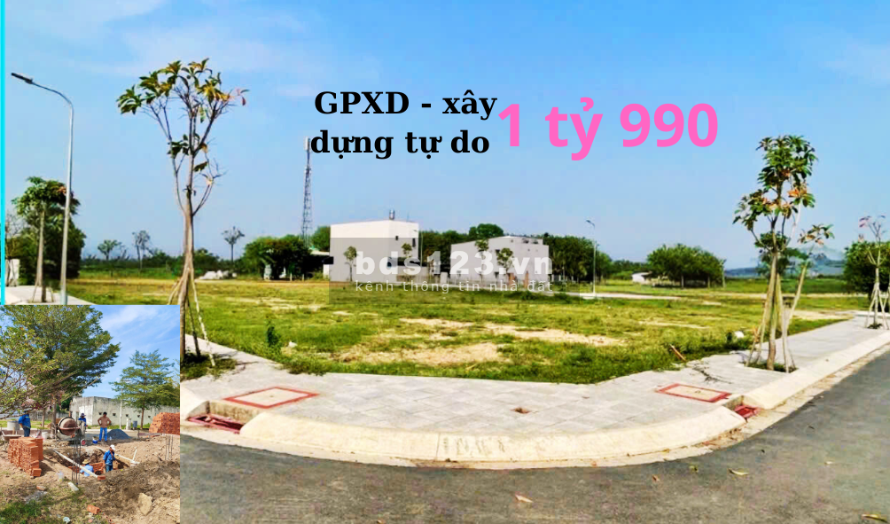Chủ cần bán 90 lô đất khu dân cư Tân Phú Trung mặt tiền 10m 1tỷ950 bao công chứng