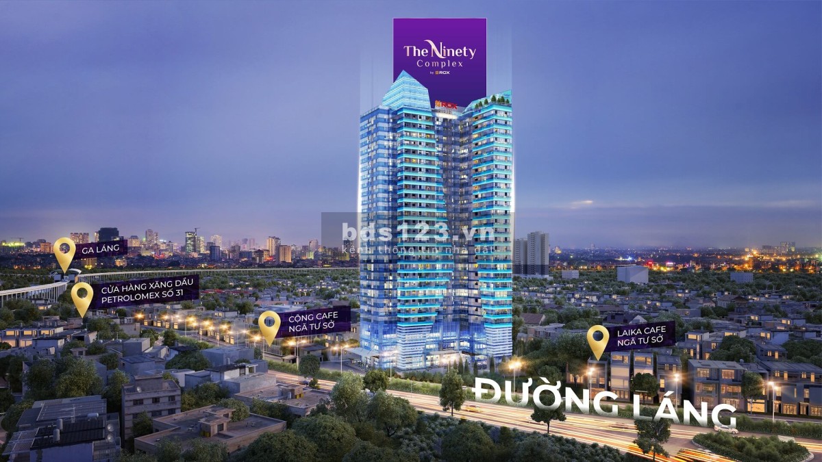 Căn hộ 2PN - 2VS The Ninety Complex - Biểu tượng sống đỉnh cao tại Đống Đa, Hà Nội