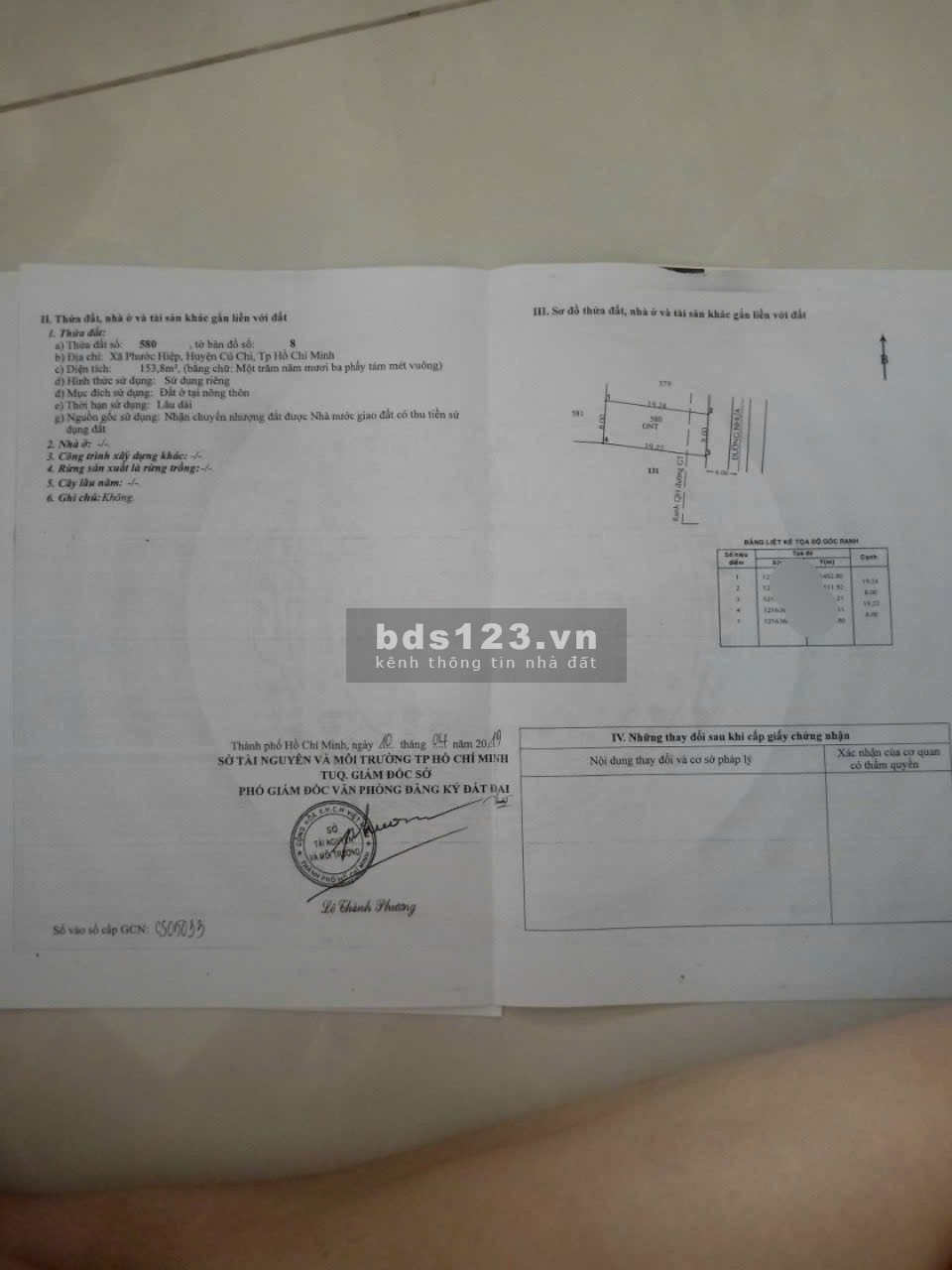 Đất full thổ cư đường ô tô nhựa xã Hiệp Phước, Củ Chi