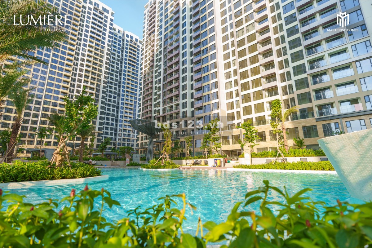 Bán lỗ sâu 3PN 100m2 View Hoa Hậu CV 36ha, view Sông 6.5 tỷ Lumiere Boulevard Vinhomes Q9