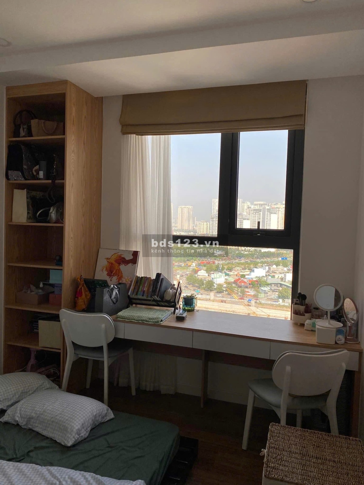 Chung cư Sky Center, Phổ Quang, Tân Bình: 55m2, 1p ngủ, 1wc, Ntcb, 13tr/th