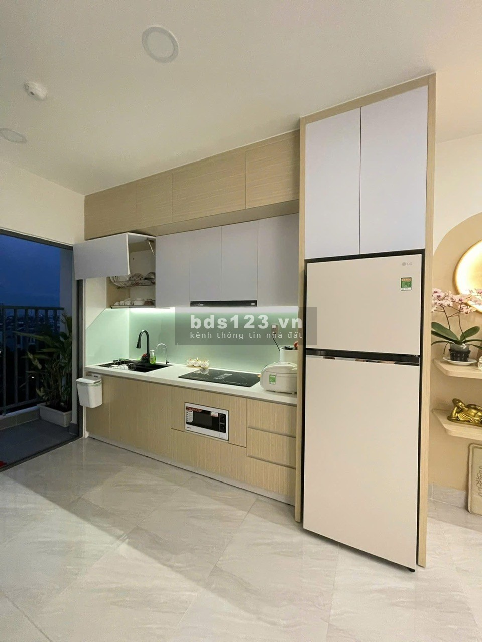 Chung cư Cộng Hoà Garden, P12, Tân Bình: 60m2, 1p ngủ, 12tr5/tháng