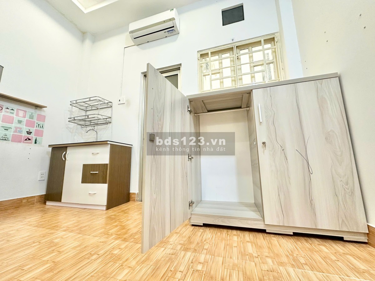 Phòng trọ cao cấp 25m2 ở 1-3 bạn đầy đủ tiện nghi tại 137/7 Trương Đăng Quế p3 Gò Vấp gần sân bay
