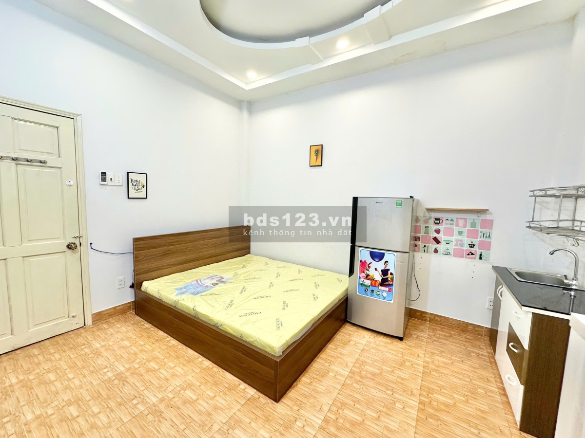 Phòng trọ cao cấp 25m2 ở 1-3 bạn đầy đủ tiện nghi tại 137/7 Trương Đăng Quế p3 Gò Vấp gần sân bay