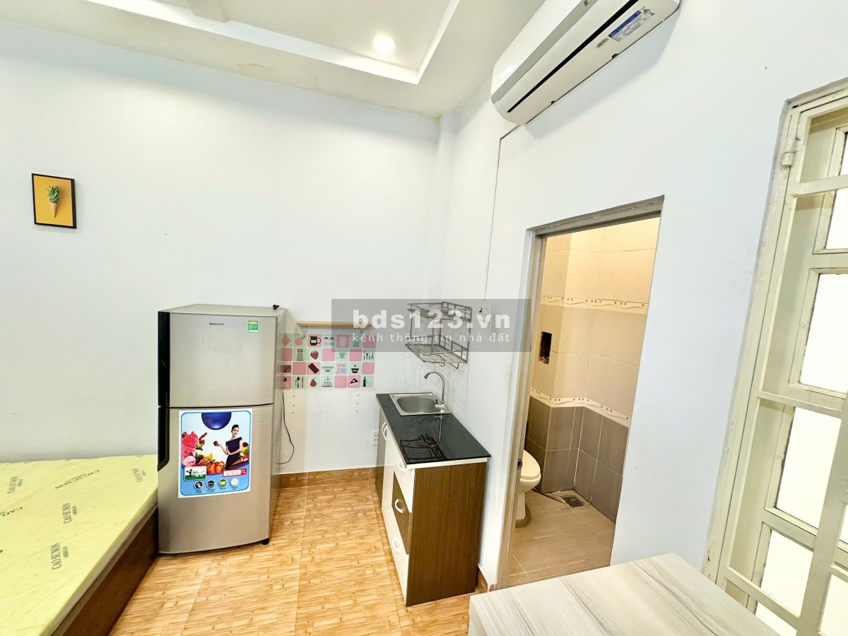 Phòng trọ cao cấp 25m2 ở 1-3 bạn đầy đủ tiện nghi tại 137/7 Trương Đăng Quế p3 Gò Vấp gần sân bay