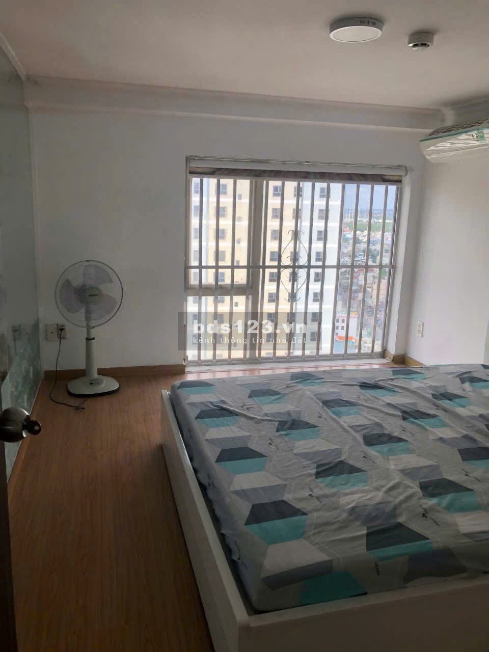 Cho thuê chung cư Song Đà Tower, P9, Q3: 2p ngủ, nhà mới, nội thất 13tr5