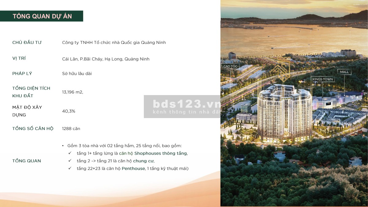 2ngủ 2wc - Chưa đến 600tr - Xách vali vào ở ngay - Dragon Castle cạnh Aeon mall Hạ Long
