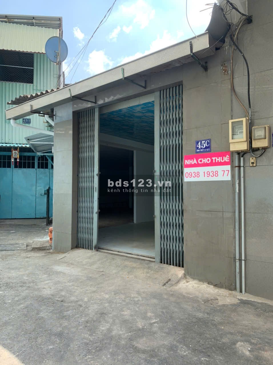 Cho thuê nhà, kho, nguyên căn 198m2, 45c Bình thới, P11, Q11