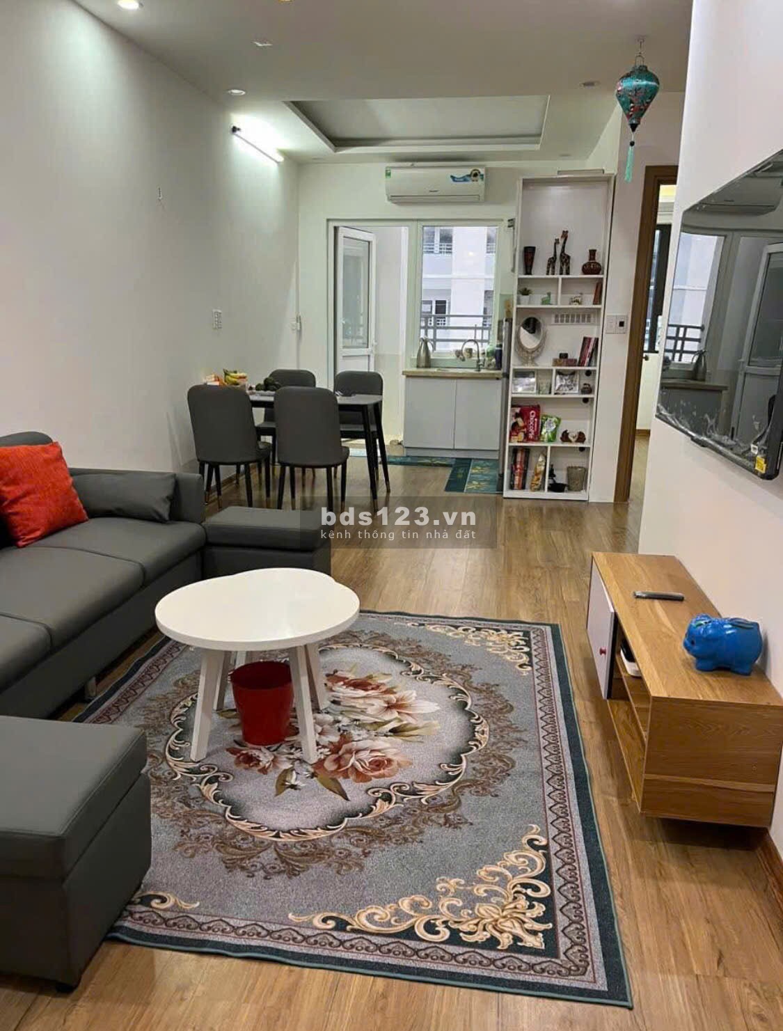 Chung cư Mỹ Phước, Bùi Hữu Nghĩa , BT, 74m2, 2PN, 2WC, 11tr/tháng.