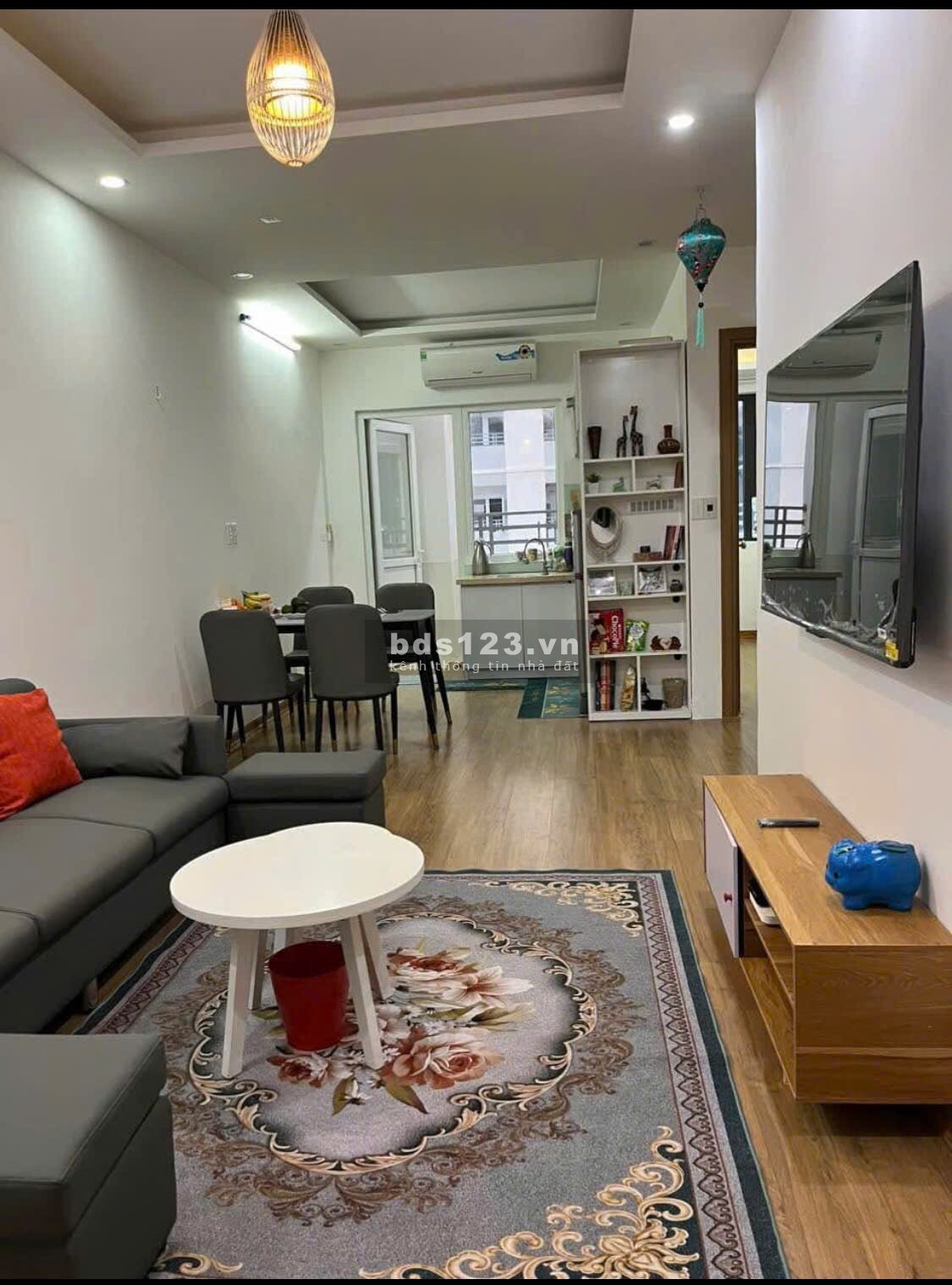 Chung cư Mỹ Phước, Bùi Hữu Nghĩa , BT, 74m2, 2PN, 2WC, 11tr/tháng.