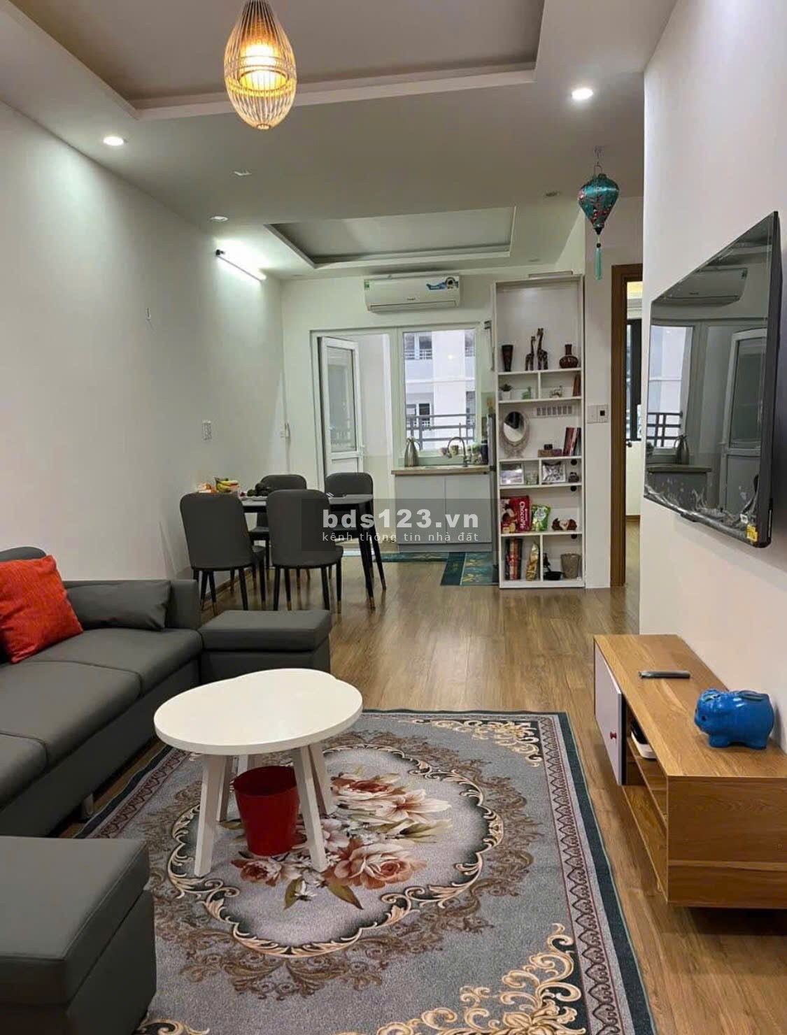 Chung cư Mỹ Phước, Bùi Hữu Nghĩa , BT, 74m2, 2PN, 2WC, 11tr/tháng.