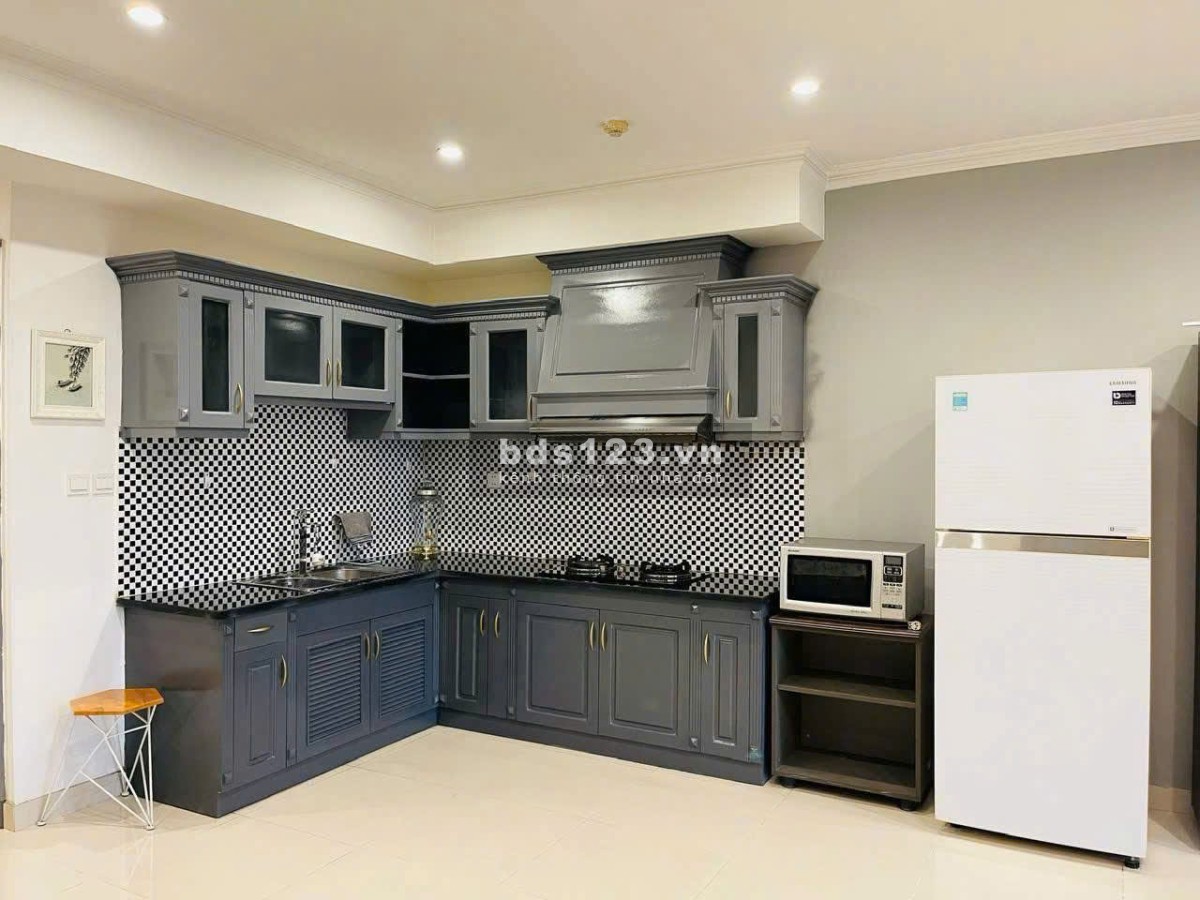 Chung cư Nguyễn Kim, Nhật Tảo, Q10: 75m2, 2p ngủ rộng, 14tr5/tháng
