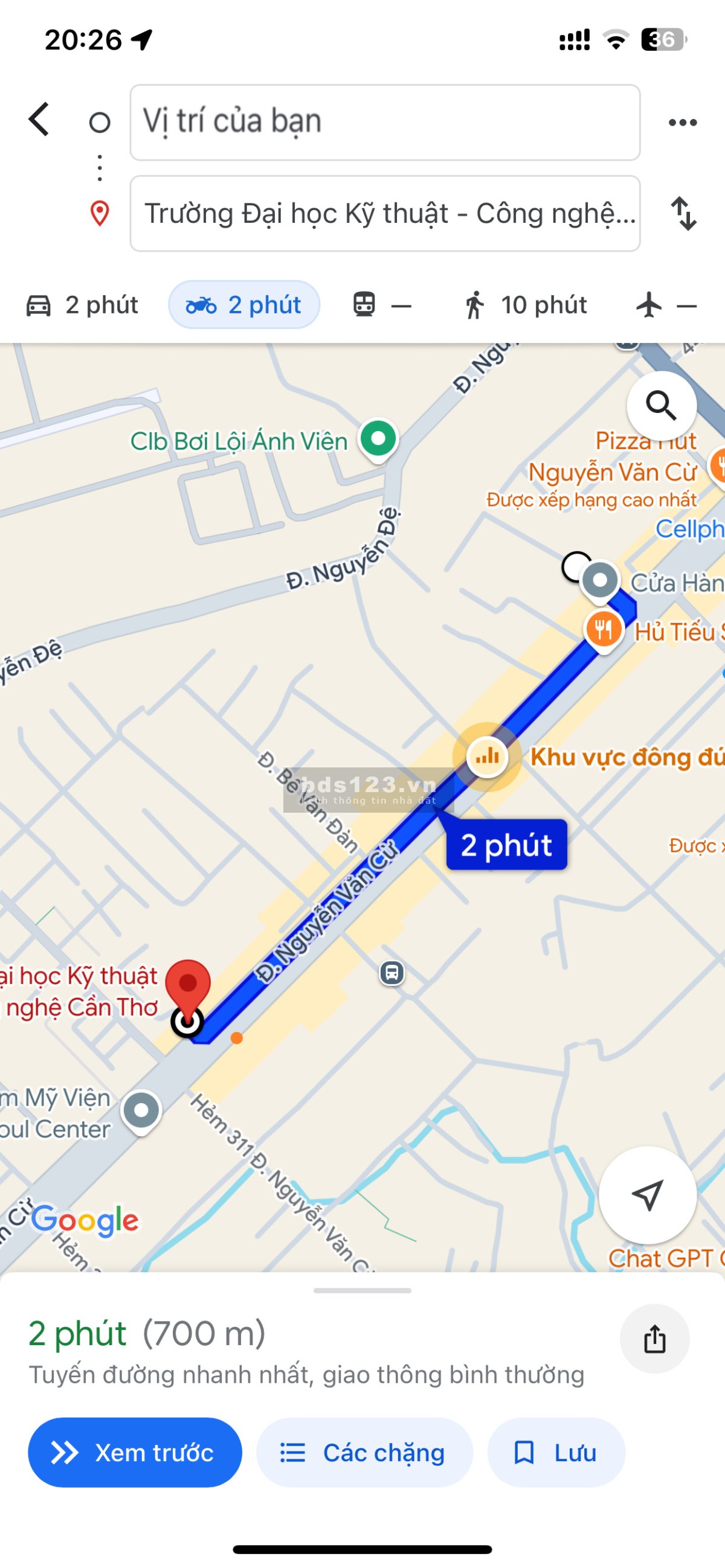 Phòng cao cấp có nội thất ở trung tâm Ninh Kiều, TP Cần Thơ