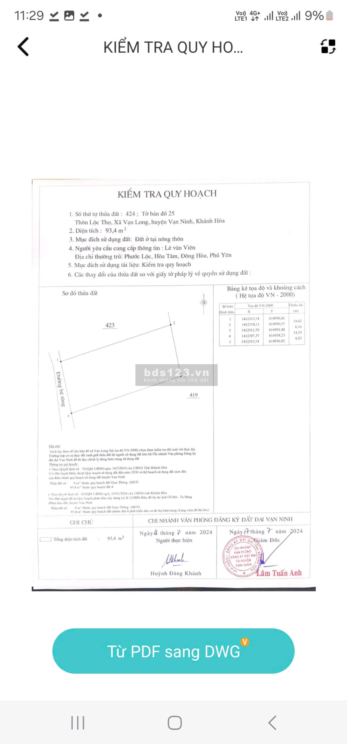 Bán lô đất đẹp, full thổ cư, vuông vức – Giá tốt đầu tư & an cư