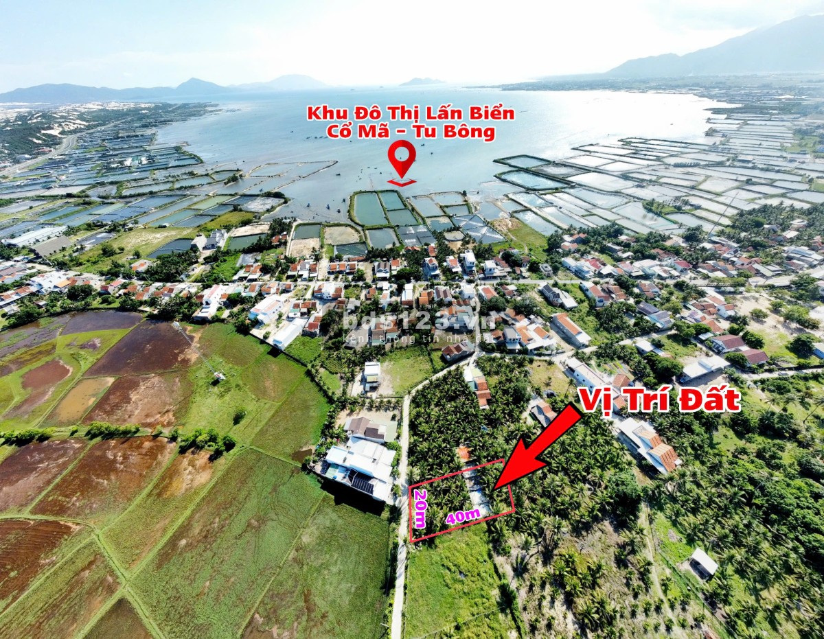 Cơ hội đầu tư đất đẹp tại khu kinh tế Vân Phong, xã Vạn Thọ, huyện Vạn Ninh, tỉnh Khánh Hòa