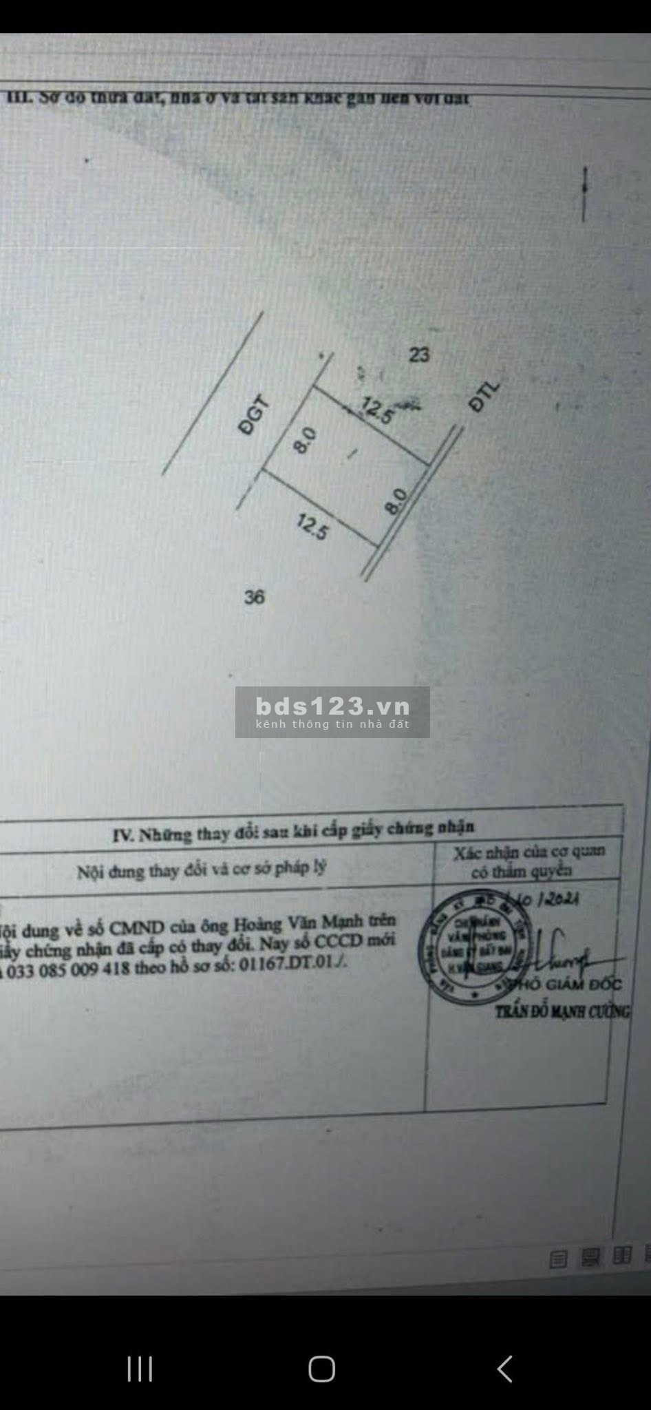 Bán đất trung tâm thị trấn Văn Giang hàng hiếm 2 ô tô tránh