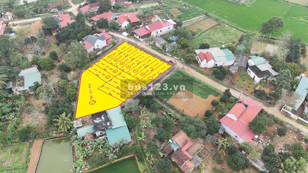 Đất đẹp xuất sắc 13 lô LK tại Thọ Cường đường rộng 8m, DT trên 100m2 Sẵn Sổ chỉ từ 450tr/lô