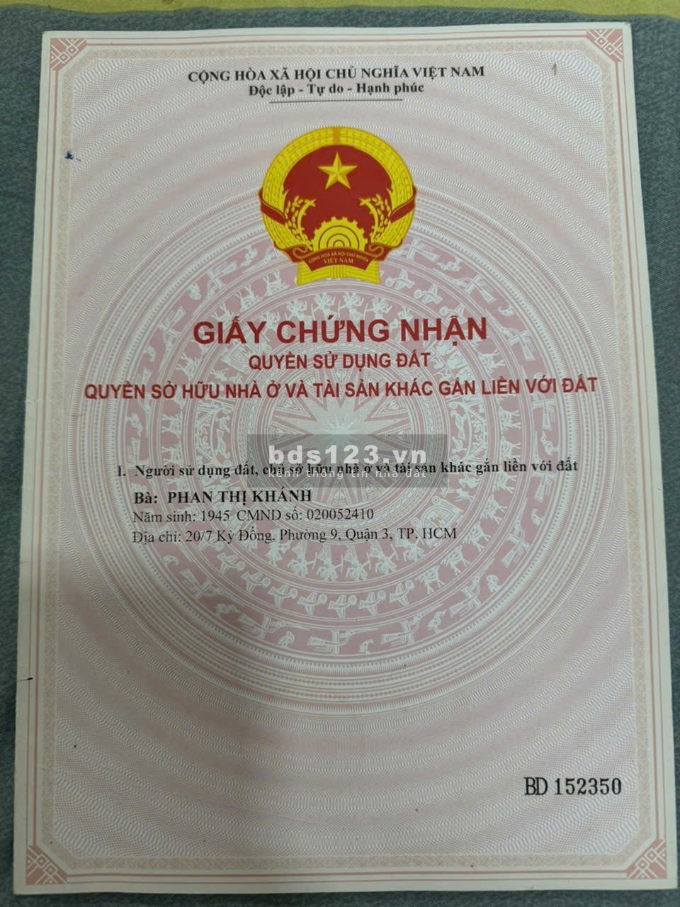 Chính chủ bán liền 2 căn trong khu biệt thự 400m2 ngay trung tâm đường Kỳ Đồng, P9, Quận 3 HCM