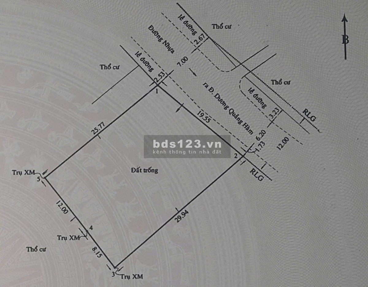 Gò Vấp, bán lô đất Dương Quảng Hàm P6, DT 20 x 30m 547M2