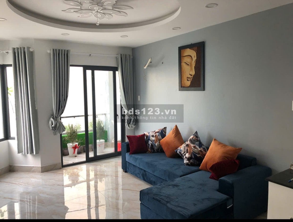 Tân Bình, nhà góc 2 mặt tiền, 5 tầng full nội thất, chợ Tân Trụ