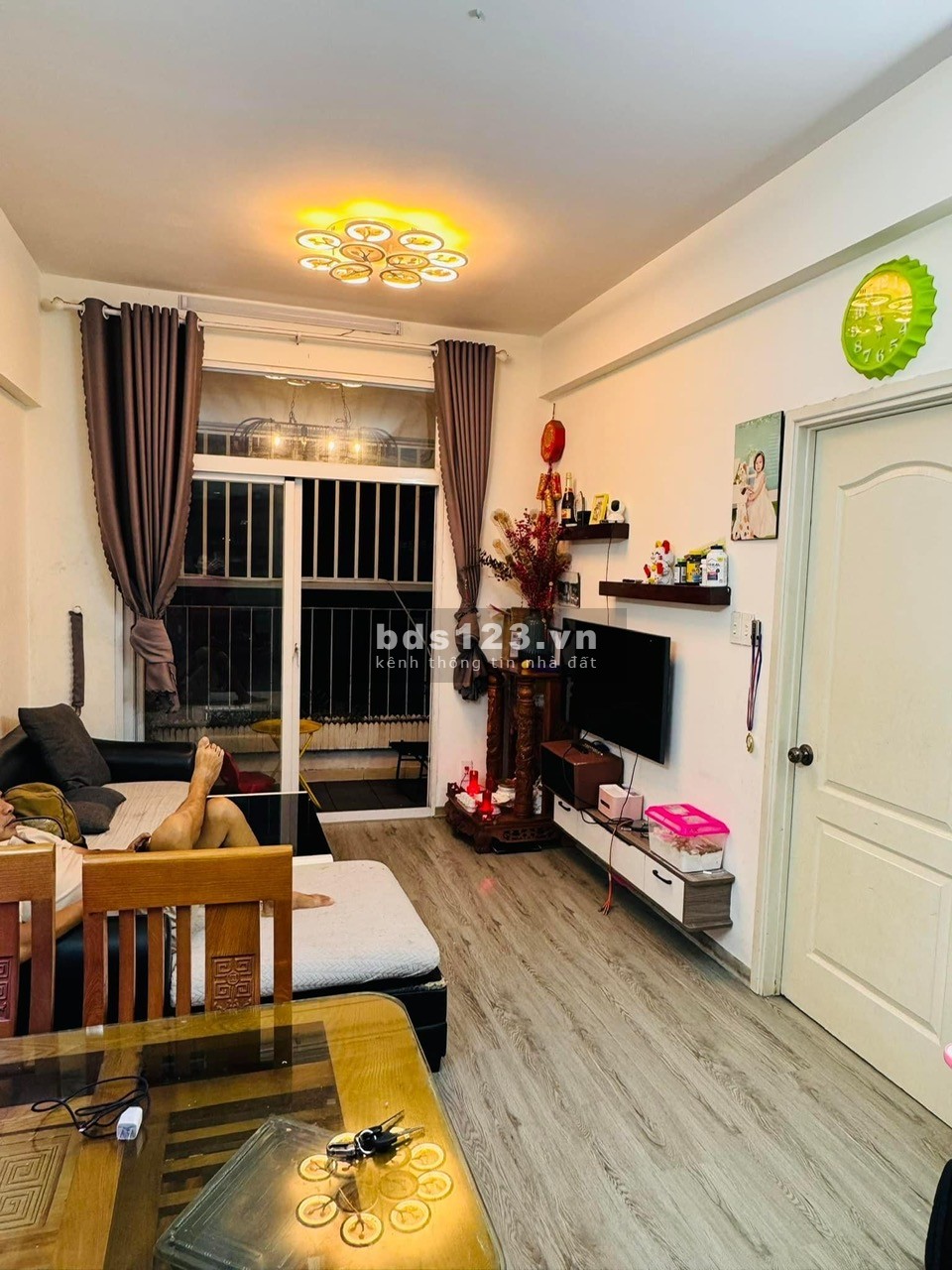 Chung cư 225 Hoàng Sa, Tân Định, Q1: 1p ngủ rộng, ban công, nhà mới 10tr/th
