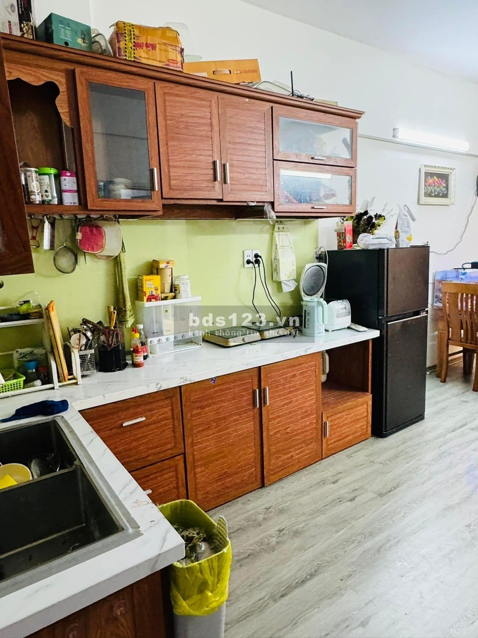 Chung cư 225 Hoàng Sa, Tân Định, Q1: 1p ngủ rộng, ban công, nhà mới 10tr/th