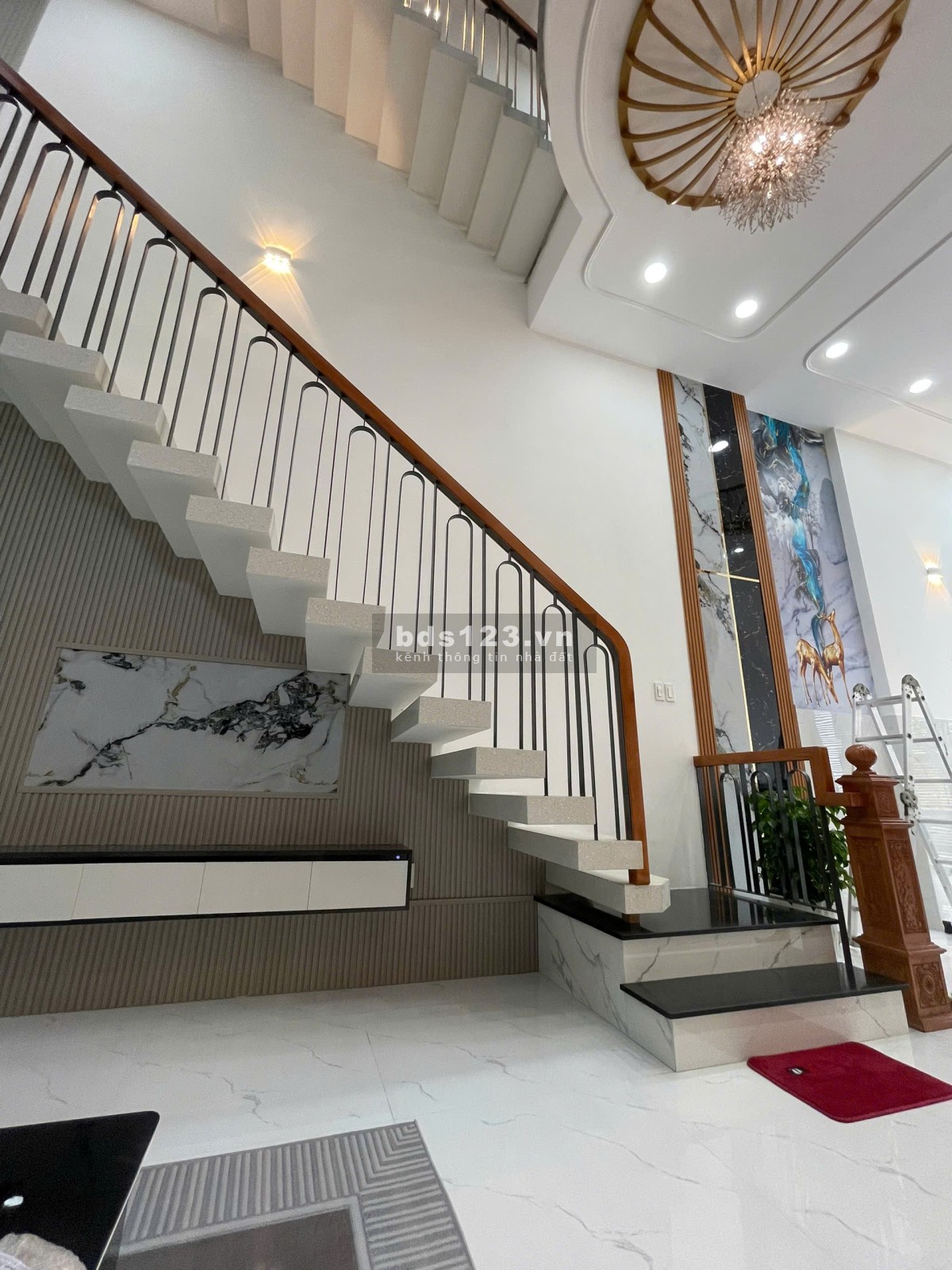 Quận 12 – Bán nhà mới 4 tầng, Thạnh Xuân 24. Đường nhựa 8m – Diện tích 4 x 17m – Giá: 6.5 tỷ