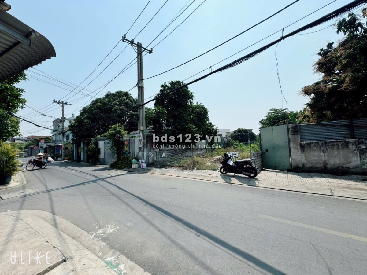 Hóc Môn – Bán đất mặt tiền Tân Xuân 1. Diện tích: 8 x 24.5m (197m² thổ cư) – Giá chỉ 8.4 tỷ