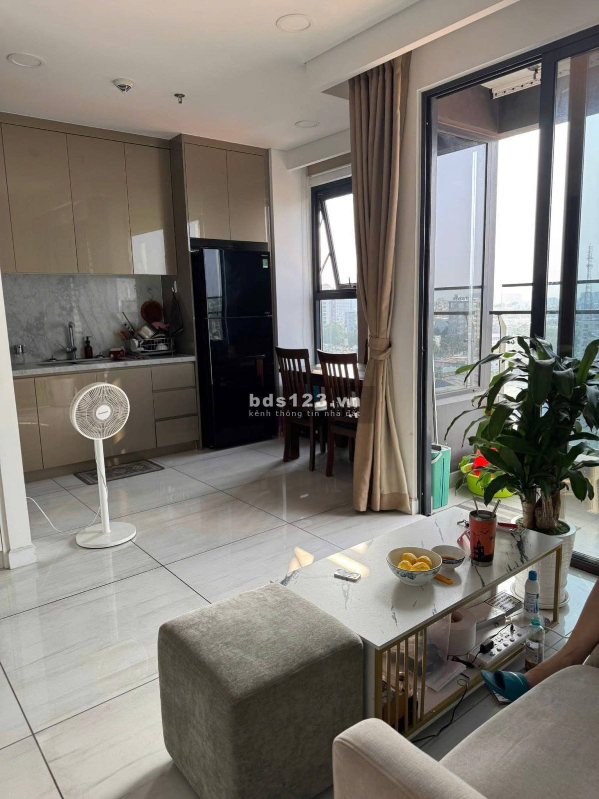 Chung cư Sky Center, Phổ Quang, Tân Bình: 55m2, 1p ngủ, Ntcb, 13tr/th