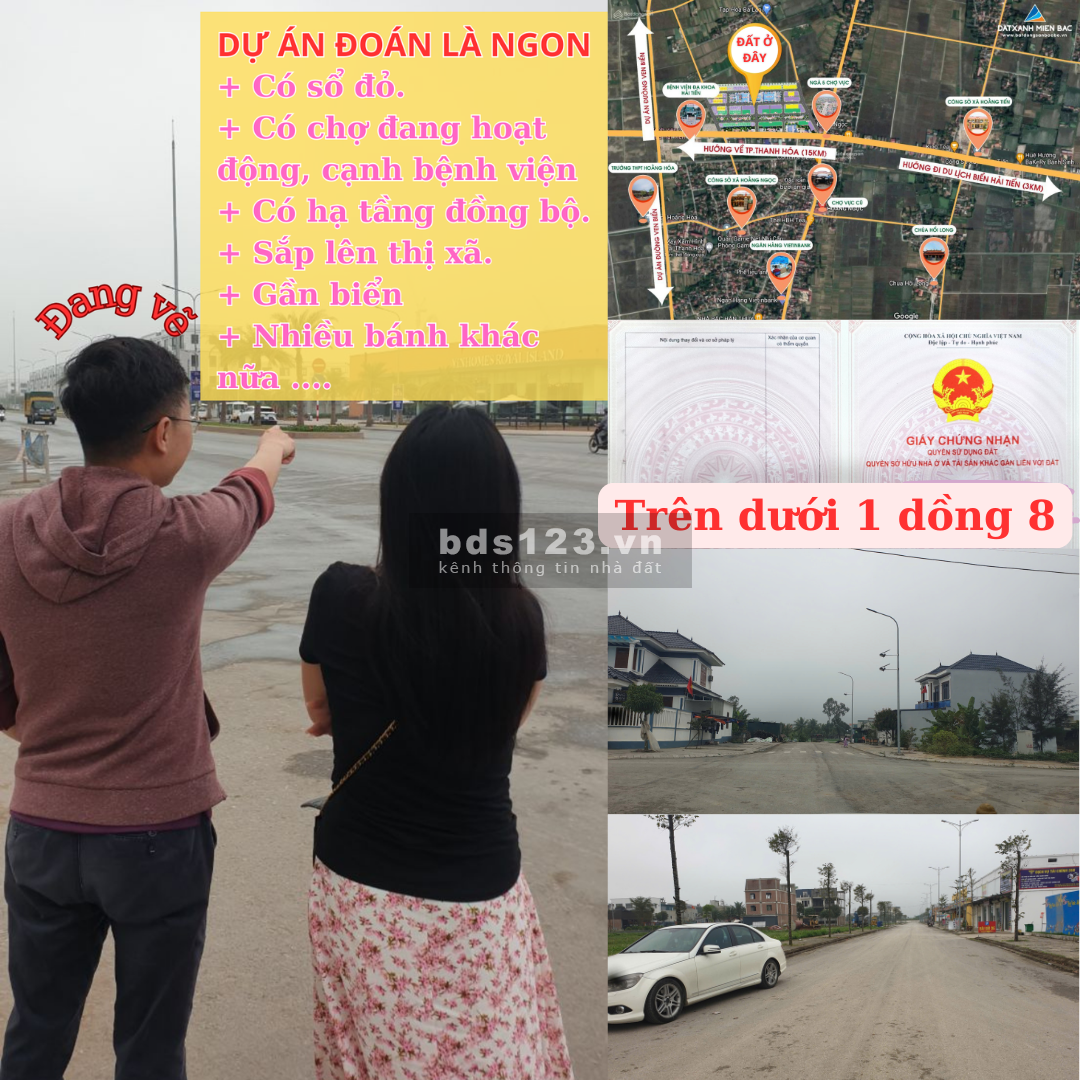 Lô góc Aurora Harbour – 100m² – Chỉ 2 tỷ – Đối diện chợ