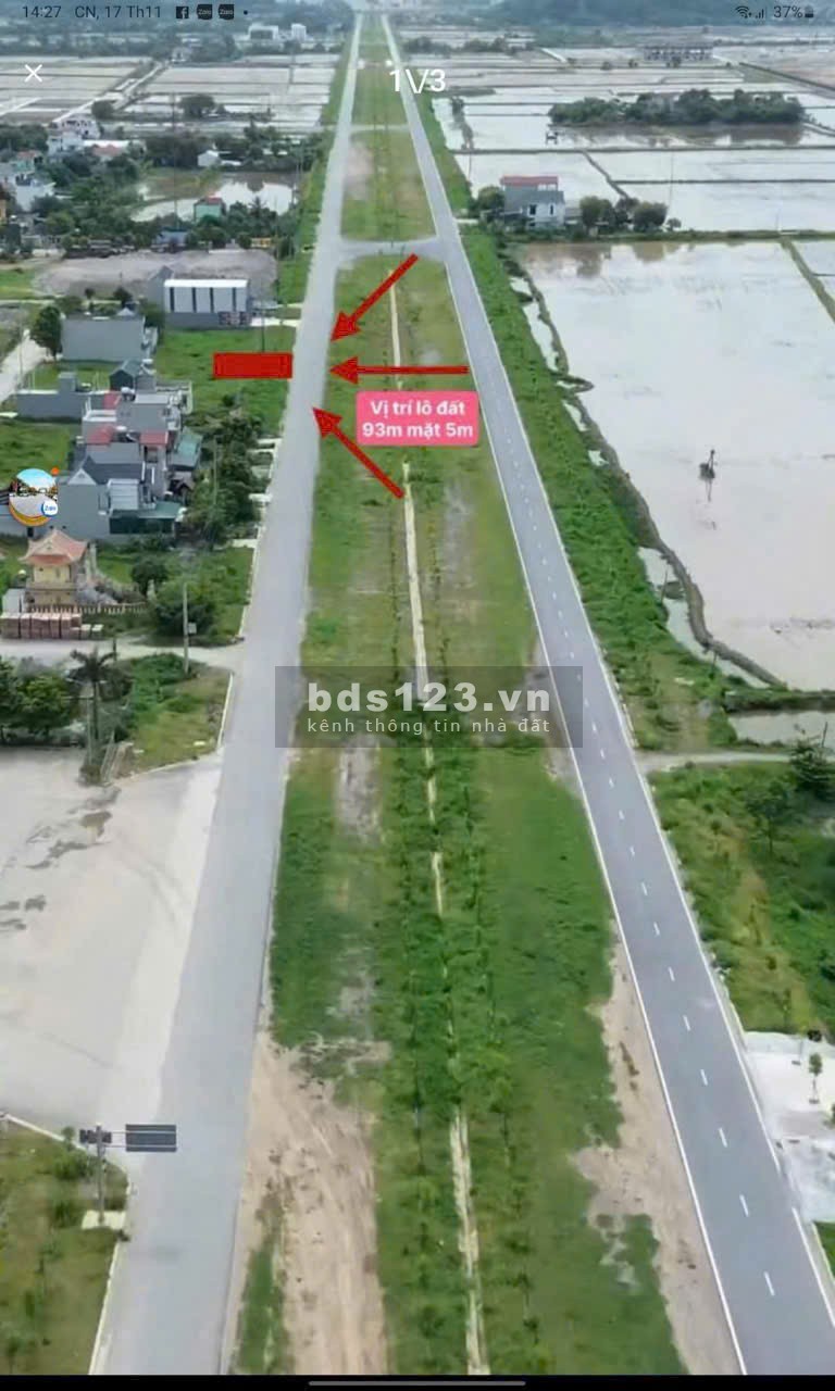 Chính chủ Cần bán lô đất cực đẹp nằm ngay trục chính đường đôi T1 68m, sát bên Quốc lộ 1A