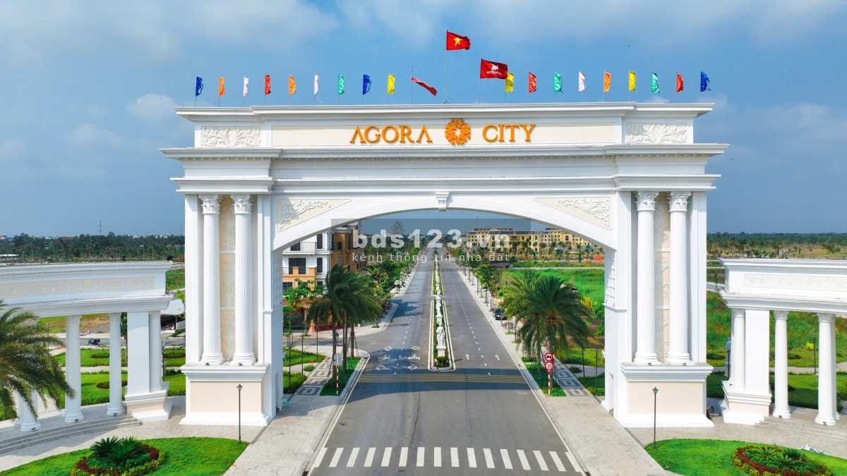 Bán đất nền dự án Agora city đường DT818 thị trấn Thủ Thừa Long An