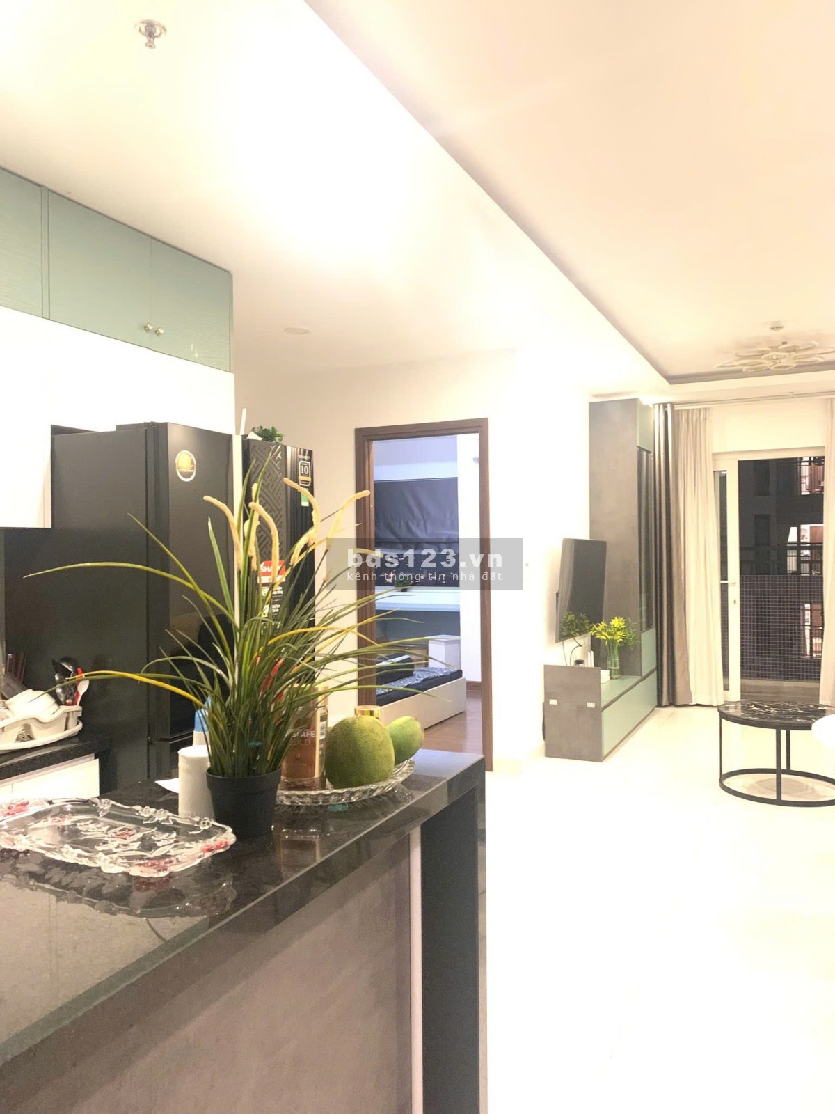 Căn hộ chung cư Sky Center, P2, Tân bình có 2p ngủ, 74m2, 17tr/th