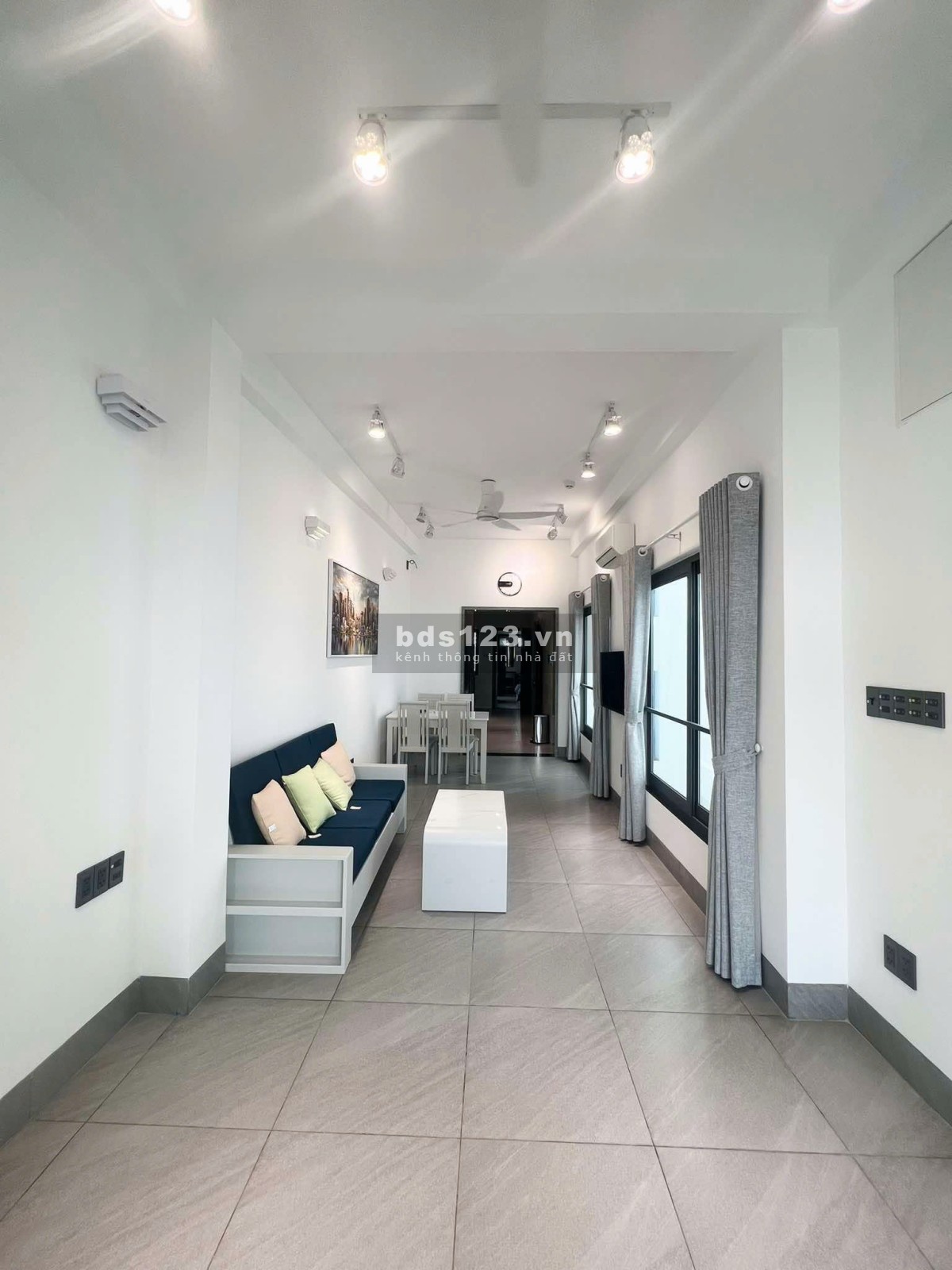 Chung cư Satra Eximland, Phú Nhuận: 110m2, 3 p ngủ, 2wc, NT, 22tr/tháng