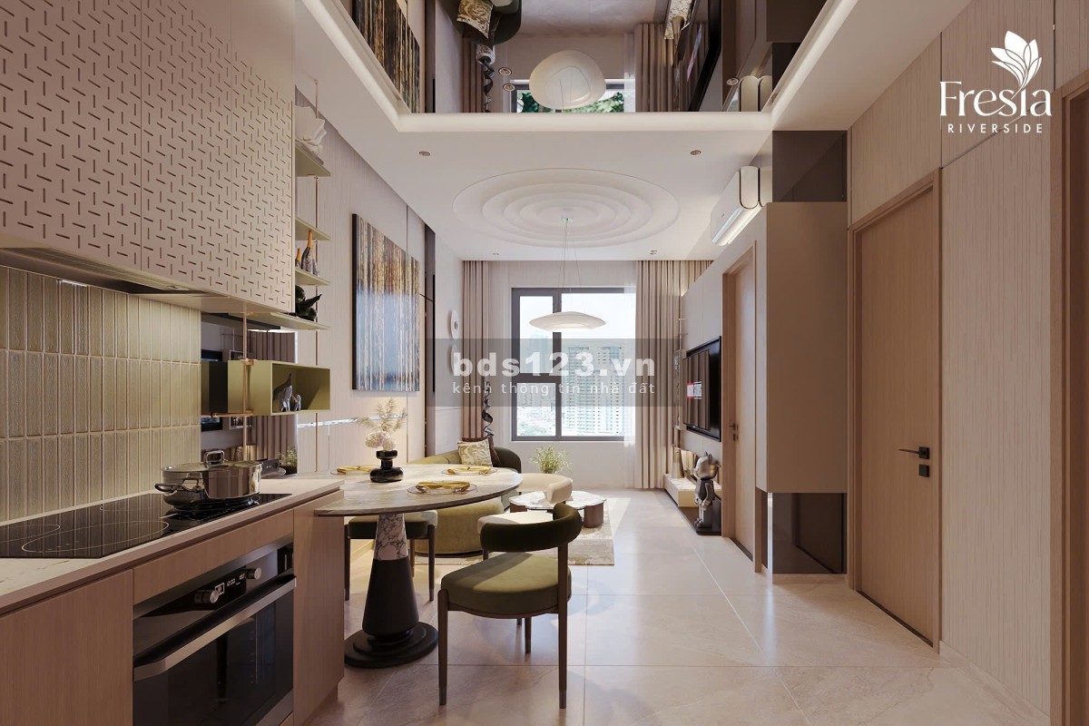 "Căn hộ Fresia Riverside: View sông chill, tiện ích chuẩn 5 sao, giá siêu hợp lý!"