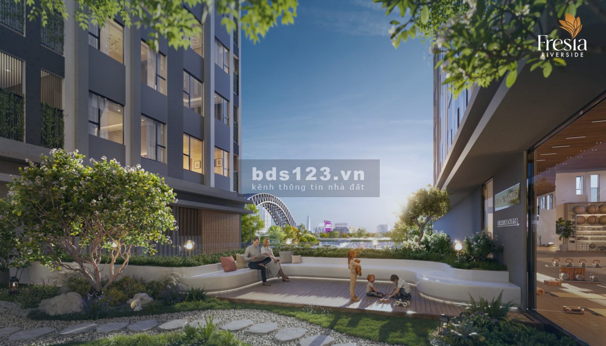 "Căn hộ Fresia Riverside: View sông chill, tiện ích chuẩn 5 sao, giá siêu hợp lý!"