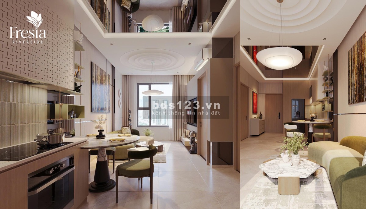 "Căn hộ Fresia Riverside: View sông chill, tiện ích chuẩn 5 sao, giá siêu hợp lý!"