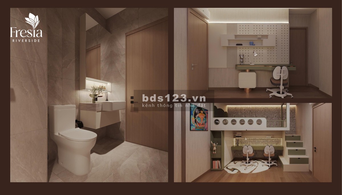 "Căn hộ Fresia Riverside: View sông chill, tiện ích chuẩn 5 sao, giá siêu hợp lý!"