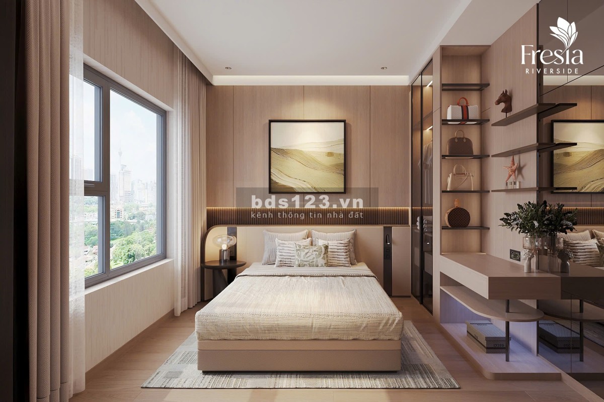 Sở hữu căn hộ Fresia Riverside, view sông thoáng mát, sổ hồng lâu dài tại Biên