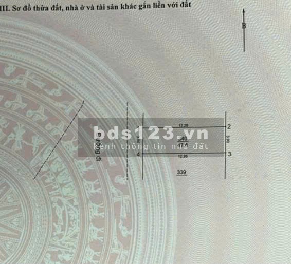 Mảnh đất 50m2 khu dịch vụ 3.75Ha Di Trạch - Hoài Đức, làn 2 đường vành đai 3.5, cầu Hậu Ái.