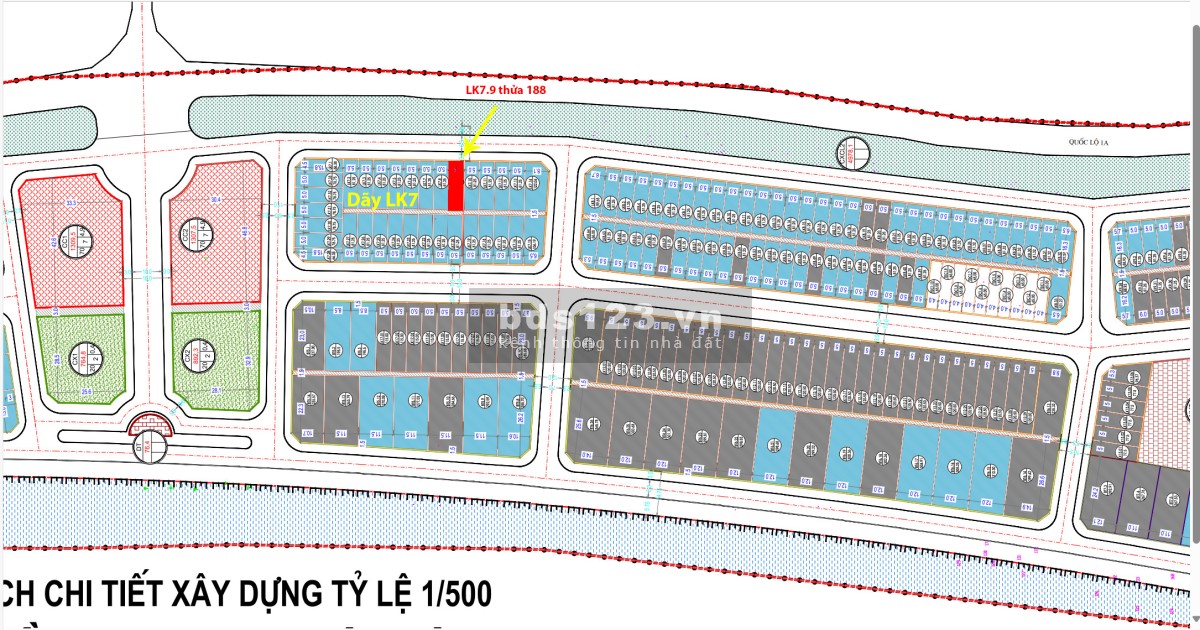 Chính chủ bán đất Tài Tâm, hướng Đông mặt QL1A, 81m2