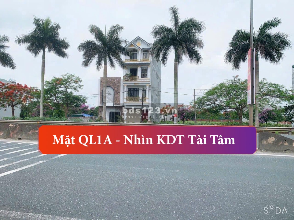 Bán 96m2 đất mặt đường Quốc lộ 1A tại Thành phố Phủ Lý