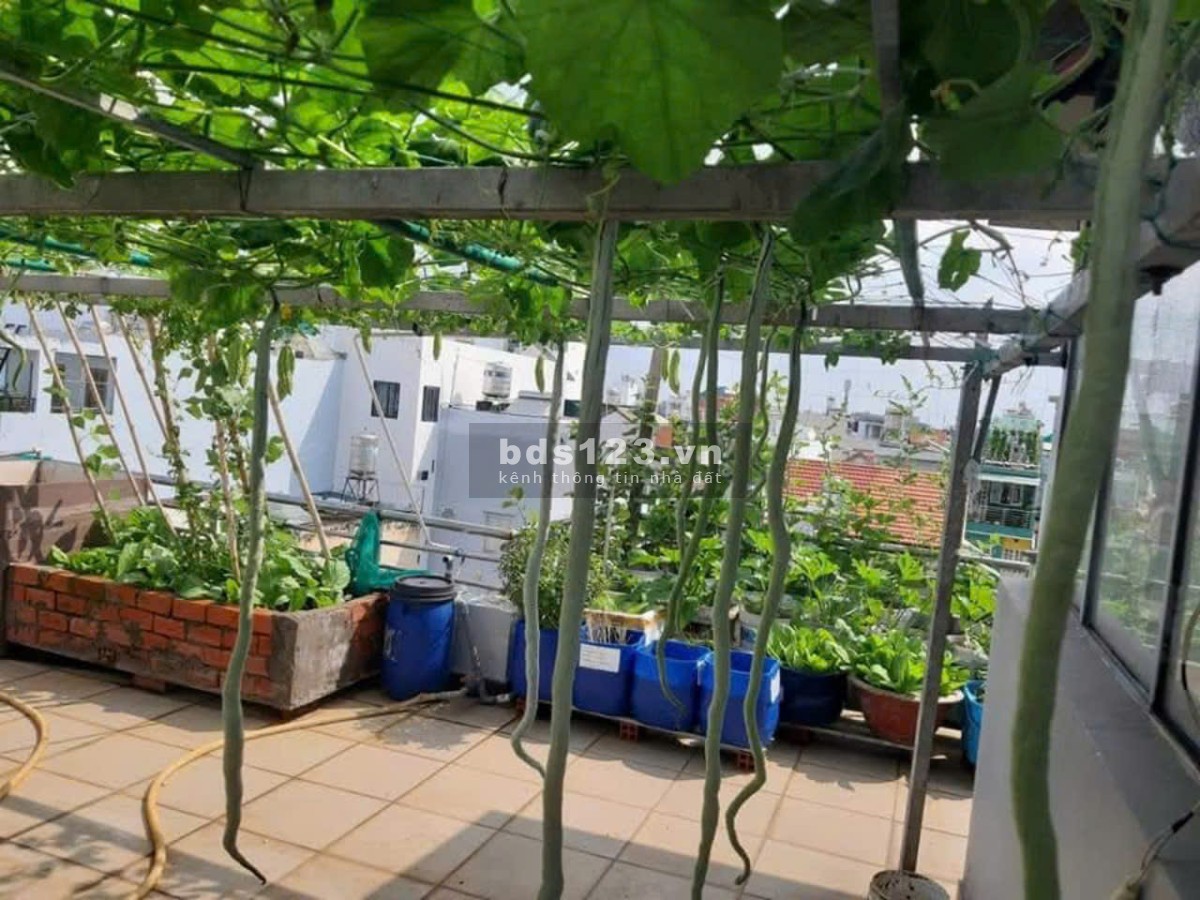 Tân Bình, bán nhà trục hẻm 118 Phan Huy Ích, 4 tầng + sân thượng, diện tích 7x15m