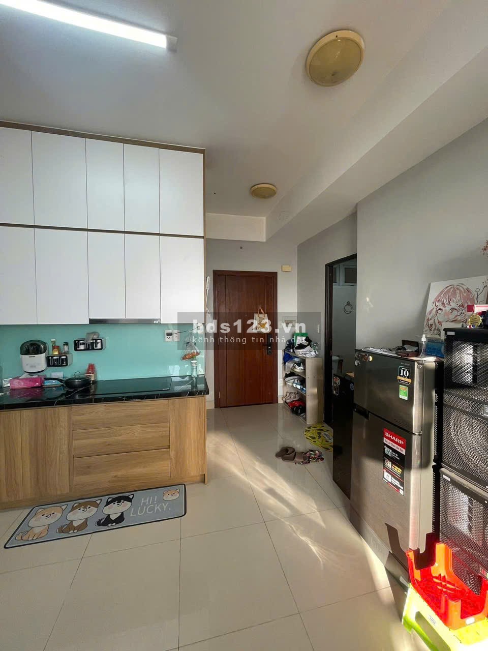 Chung cư Mỹ Phước, Bùi Hữu Nghĩa, BT: 2p ngủ, 74m2, có ban công giá 10tr/th