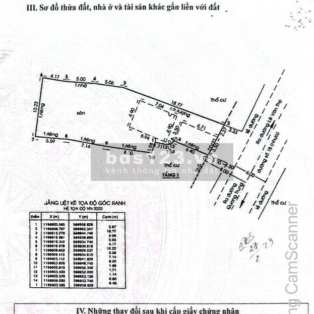 Gò Vấp, bán đất mặt tiền đường số 18, ngay Lê Văn Thọ