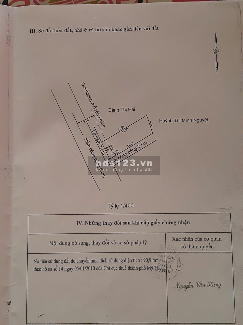 Bán ĐẤT TẶNG NHÀ MẶT TIỀN P6. Đường Hải Lợi Nguyên, Nối Lê Thị Hồng Gấm ra Bờ kè Mỹ Tho