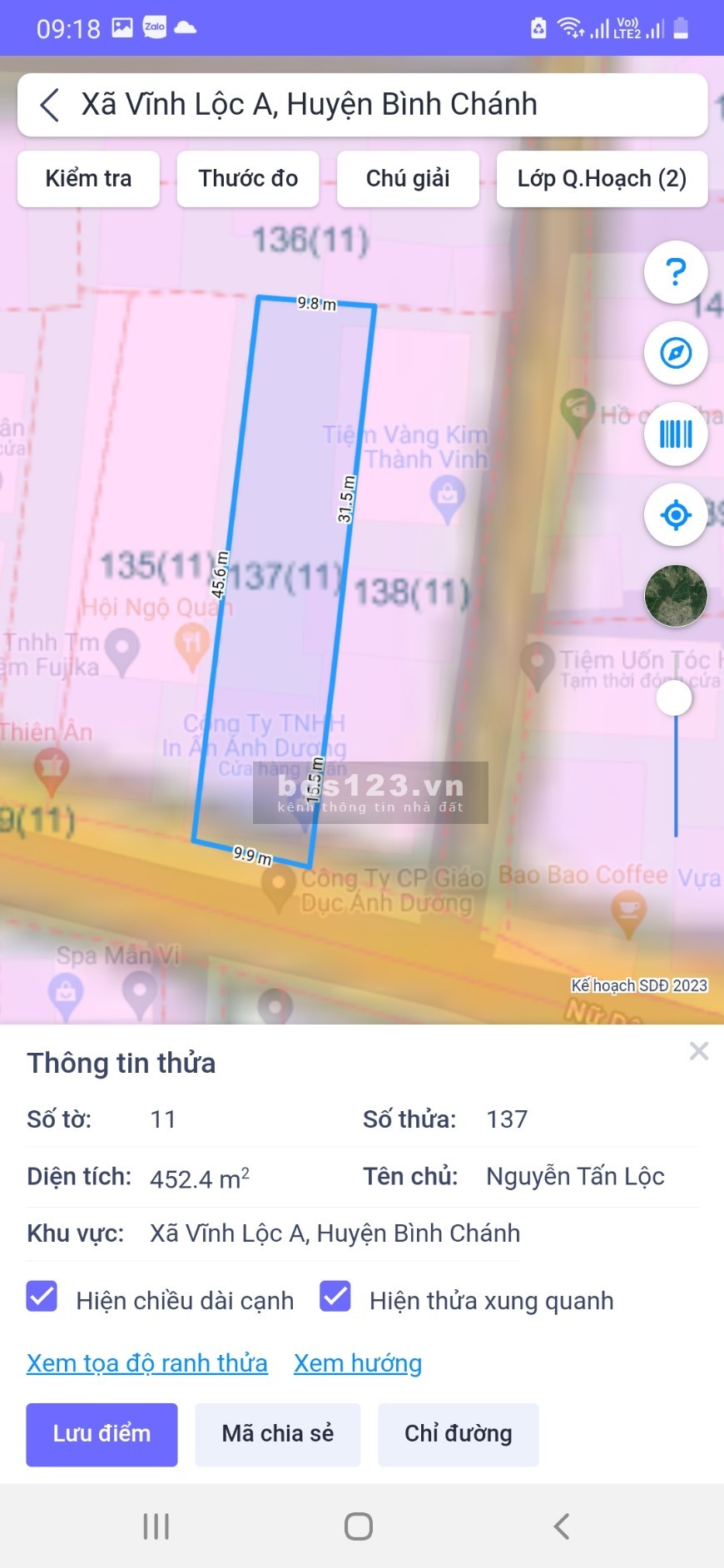 Bình Chánh, bán nhà mặt tiền đường Nữ Dân Công, Vĩnh Lộc A – DT 449 m², chỉ 19 tỷ