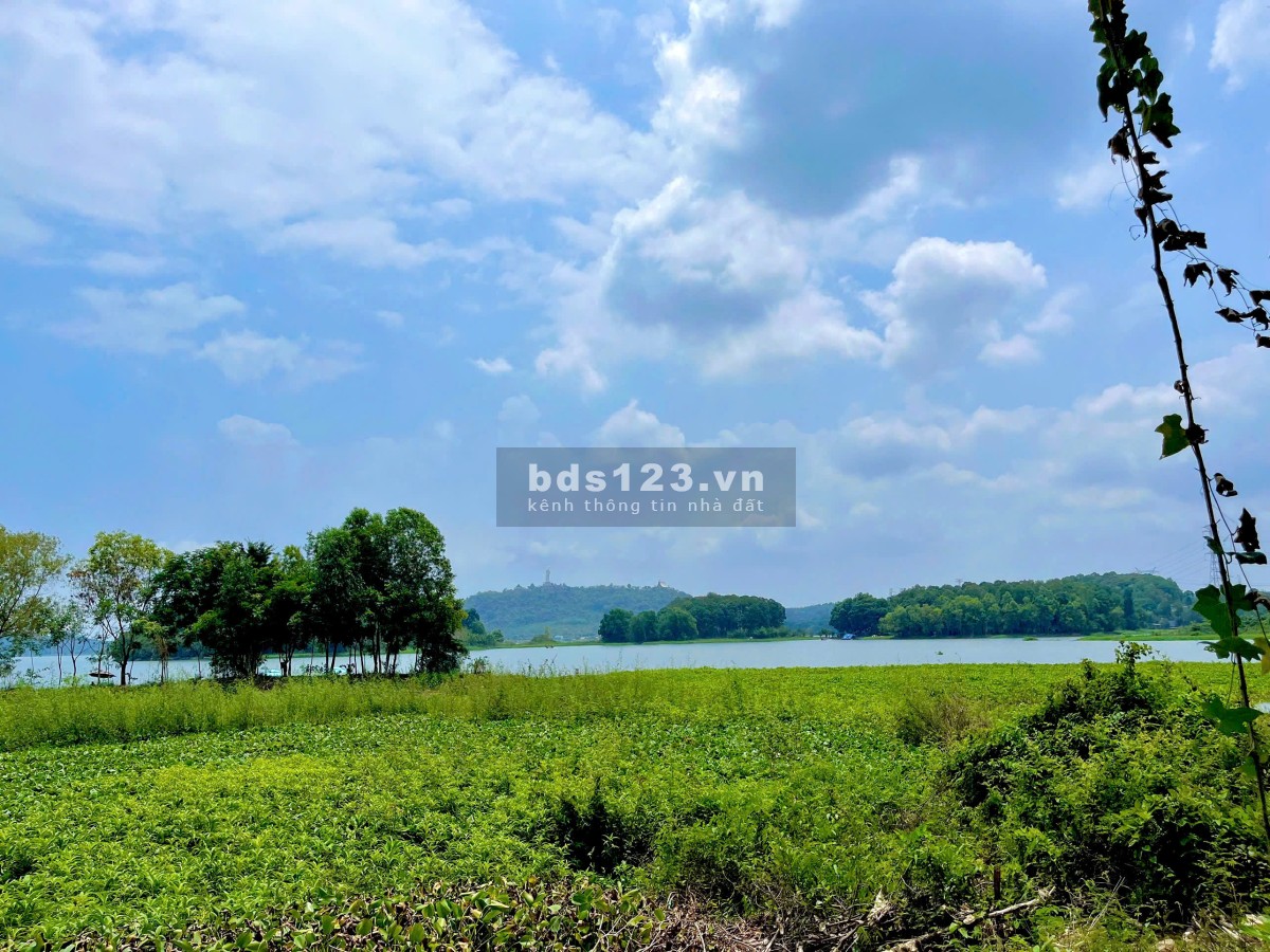 Đất vườn phủ hồng ONT giáp hồ Trị An - View hồ - View Đức Mẹ Núi Cúi - Đường đi oto vào tận đất
