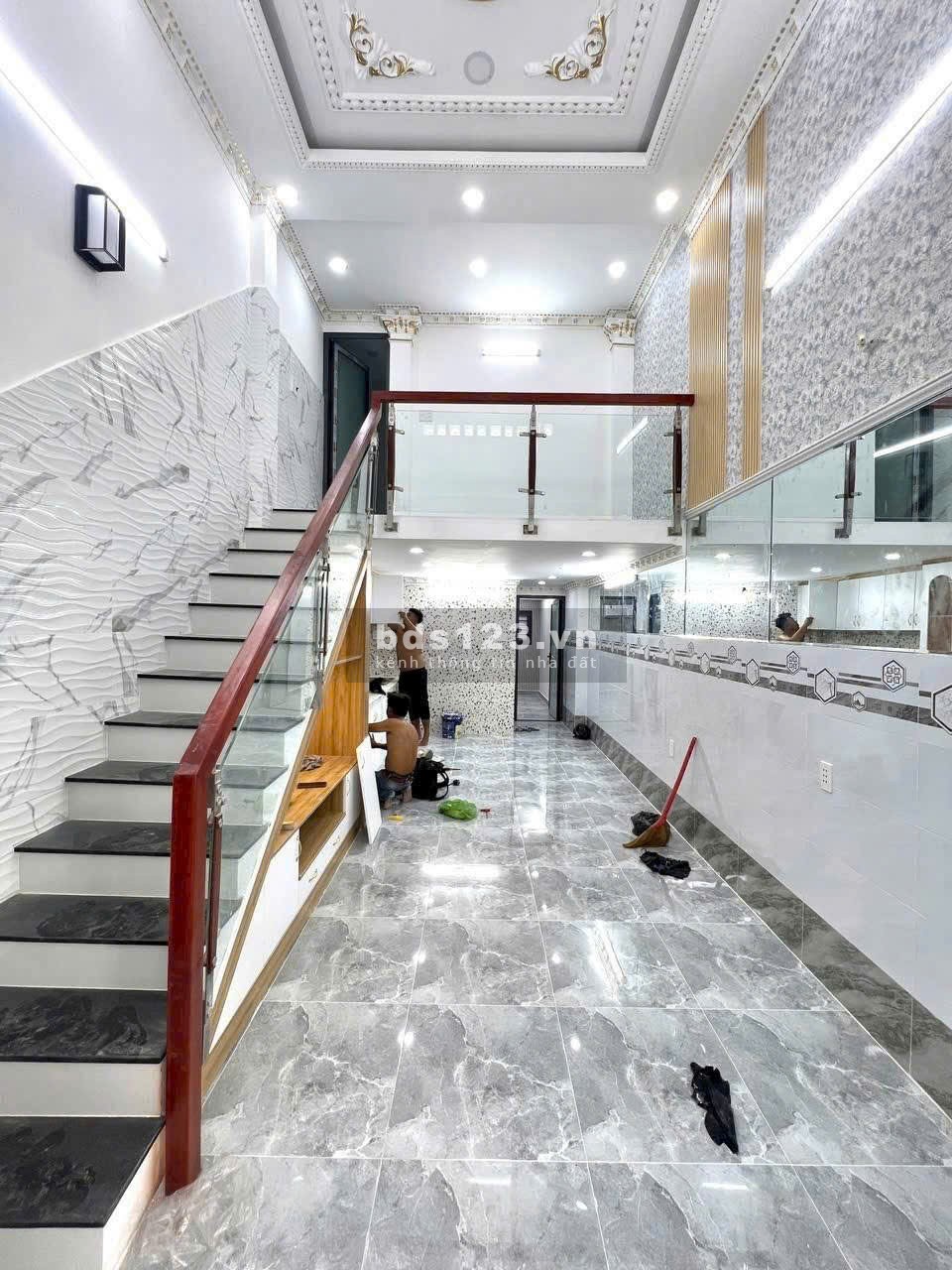 Bán nhà hẻm 51 Đặng Nhữ Lâm, TT Nhà Bè, trệt lửng, pháp lý đầy đủ